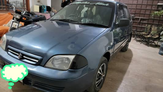 suzuki cultus vxr ff ac cng new battery  2nd owner my name