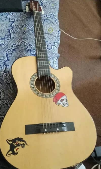 Aucaustic Guitar. . . Wattsapp no:03462060316.