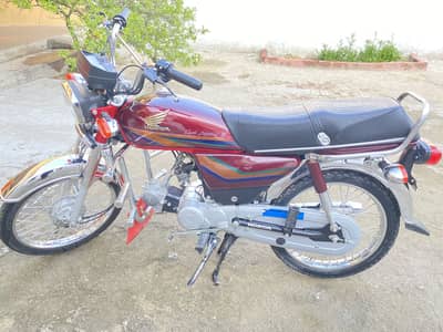 Honda cd70 2011 model Register 2013 punjab number