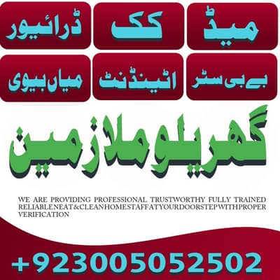 PROFESSIONAL MAID BABY SITTER PATIENT ATTENDENT COOK HELPER