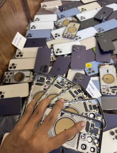 Original iPhone Parts LCD Panel Housing Back Glass iPhone 11 12 13 14