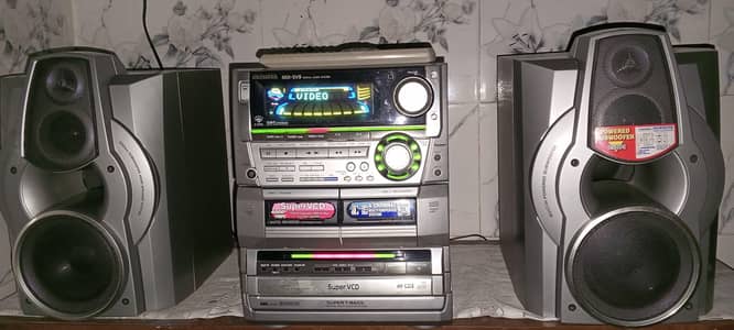 Aiwa Sound System 4 Channel Amplifier 4000 watt