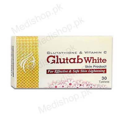 Glutab White Tablets 3x10