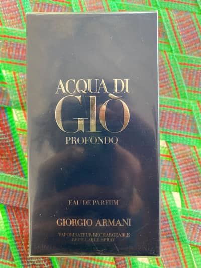 Armnai Dolce and Gabban and armani Gio
