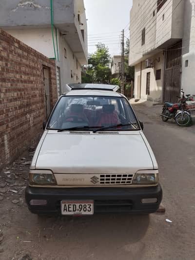 mehran B2B 2002 model white colour new seats, urgent sale
