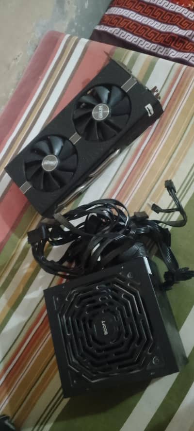 RX 570 4gb + 550w compatible power supply