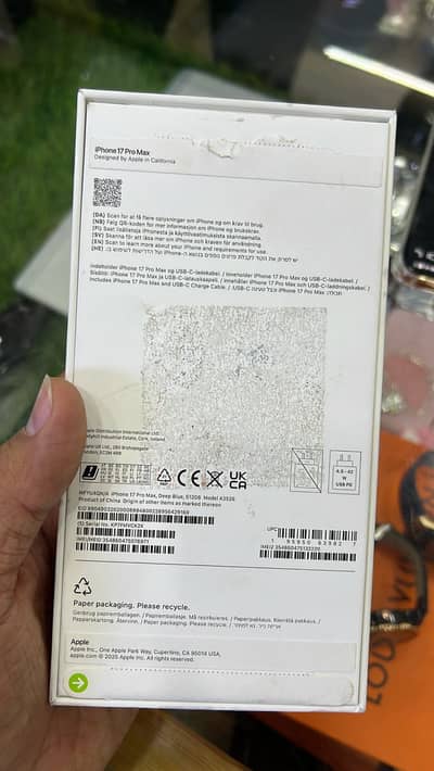 17 pro max 512 non pta