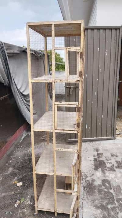 4 door cage for birds or chicks.