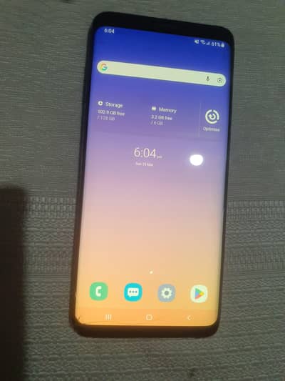 Samsung S9 plus  6/128  dual sim approved