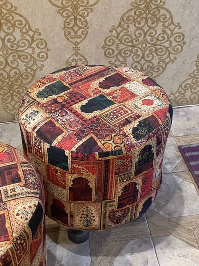 Ottoman stools set