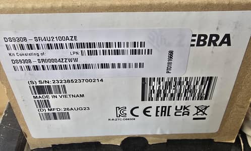 Zebra DS 9308 Barcode Scanner