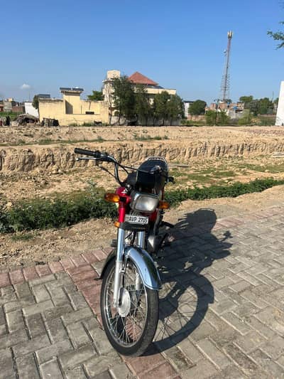 Honda CD70 Red colour 24 modle fast owner