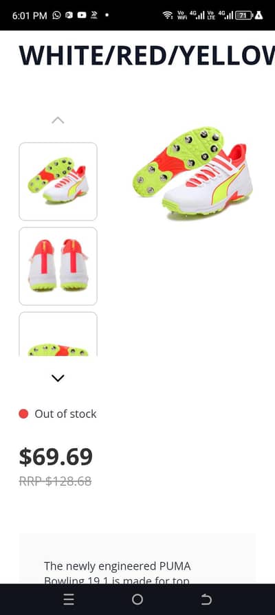 puma shoes  size ,8 number,42