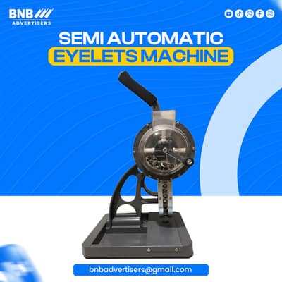 Semi-Automatic Eyelet Machine | High Speed Grommet Punchi