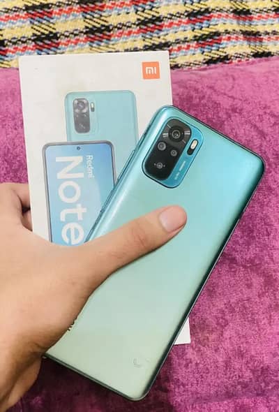 Redmi note 10 ( 4/128 )with box chahgar nhi hai