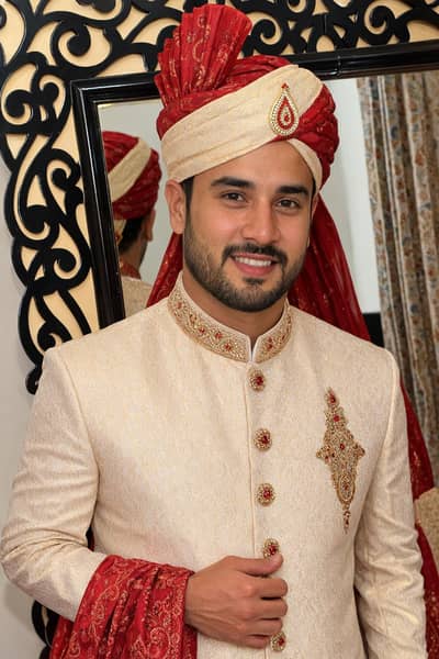 Sherwani Full Dress – Worn Only Once – Excellent Condition