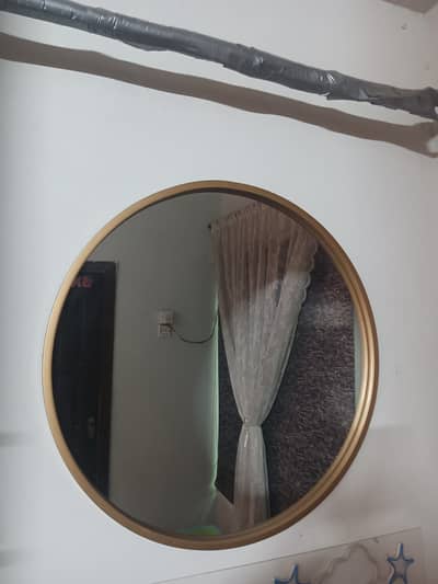 Very large size round  wall mirror