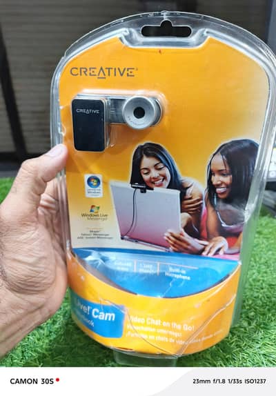 Creative LiveCam Notebook USB 2.0 Webcam Brand new Box Pack UK