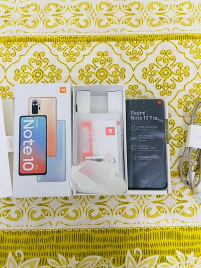 Redmi Note 10 pro 8/128 with box PTA approved