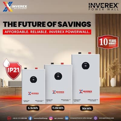 Inverex Lithium Battery