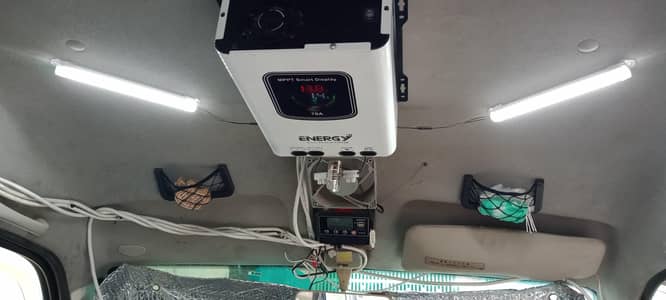 Suzuki Every White 22Km/l Petrol,CNG + Solar power