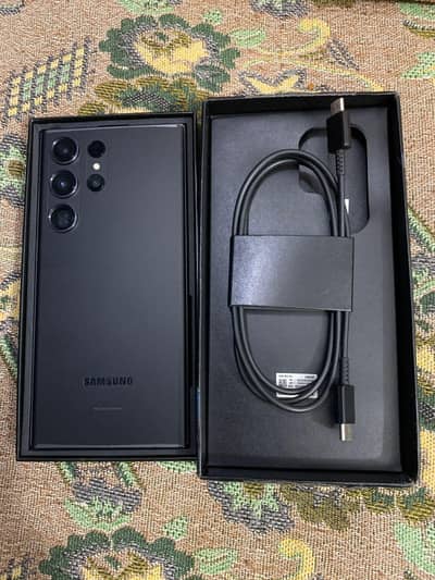 Samsung s23 Ultra official PTA proof Dule Sim  8GB 256GB