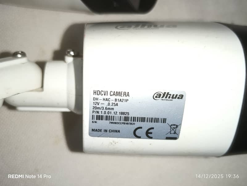 CCTV camera with DVR 4