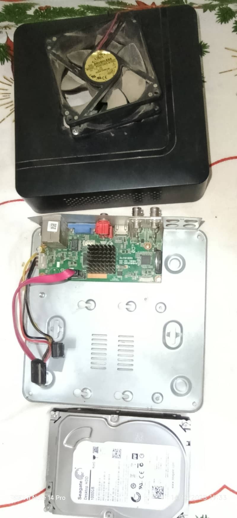 CCTV camera with DVR 8