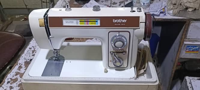 original brother Japan machine multi designs simple stitches
