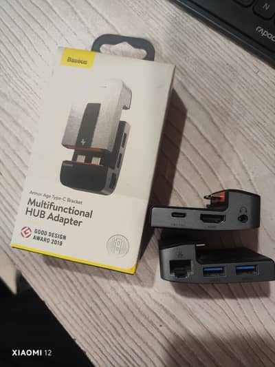 Baseus 9-in-1 Armor Age Type-C Bracket Multifunctional HUB Adapter