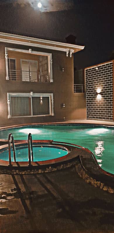 Beautiful Farm House And Swimming Pool Farmhouse For Rent   Per Day