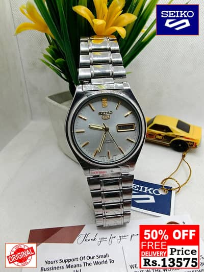 Seiko 5 Citizen Orient Automatic Pre-Owned watch Japan 03161737353