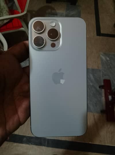 Iphone 15pro max 256 gb battery 88 minor line in screen neat condition