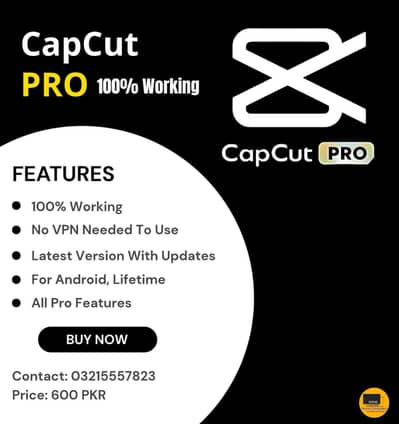 CapCut Pro 100% Working For Android/ios/PC