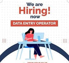 Looking for Data entry operator