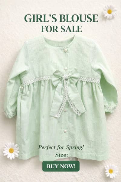 pista green cotton top