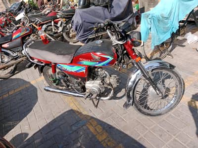 I am saleing CD 70 CC bike urgent