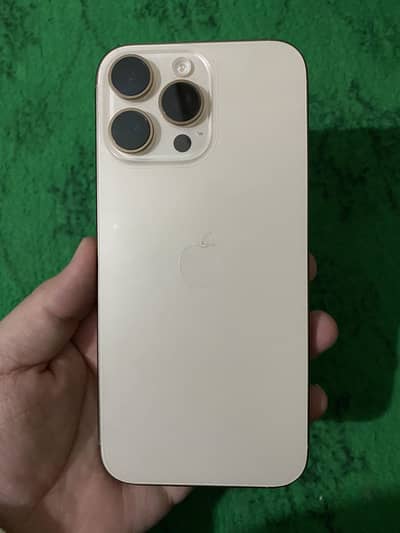 iPhone 16 pro max desert titanium