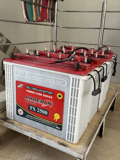 Phonex Tall tubular 4 Batteries T 2500