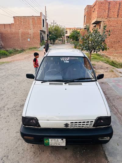 Suzuki mehran 2nd owner home used clean no Accident
