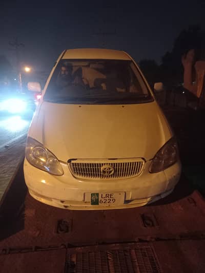 toyota corolla 2002 xli white