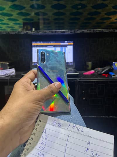 samsung note 10 5g | pta | 12/256 | exchange posible