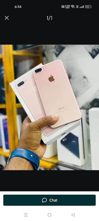 I phone 7 plus 128 GB My Whatsapp Number 0334-4278-291