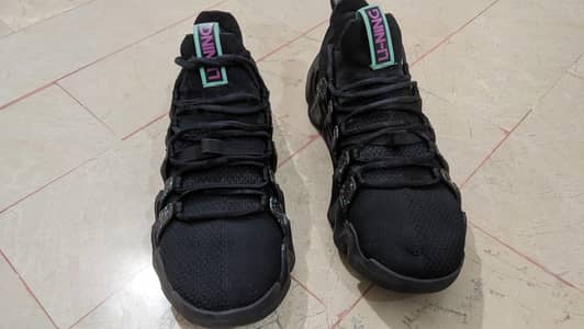 Li Ning crazy run flex "Black Galaxy" Shoes