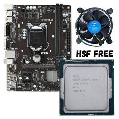 Msi h81 motherboard+core i5 4th gen