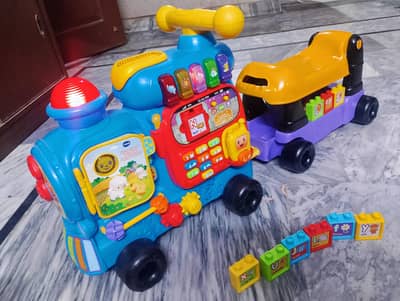 VTech train rideons