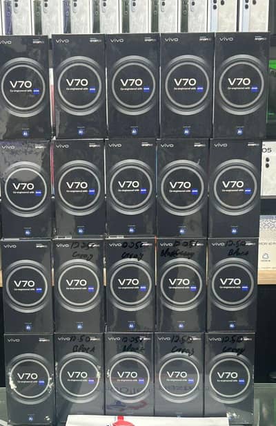 Vivo V70 5G Box Pack/ V60 Lite X Fold 5 X300 Pro X200 FE Y400 Y29 Y21D