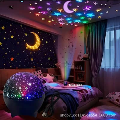 Galaxy Star Projector Night Light