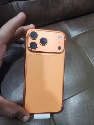 17 Pro Max orange 256GB Full Sim time Esim Model
