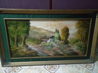 Canvas Oil Hand painting Portrait